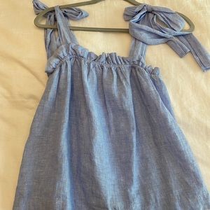 J.Crew tie tank top